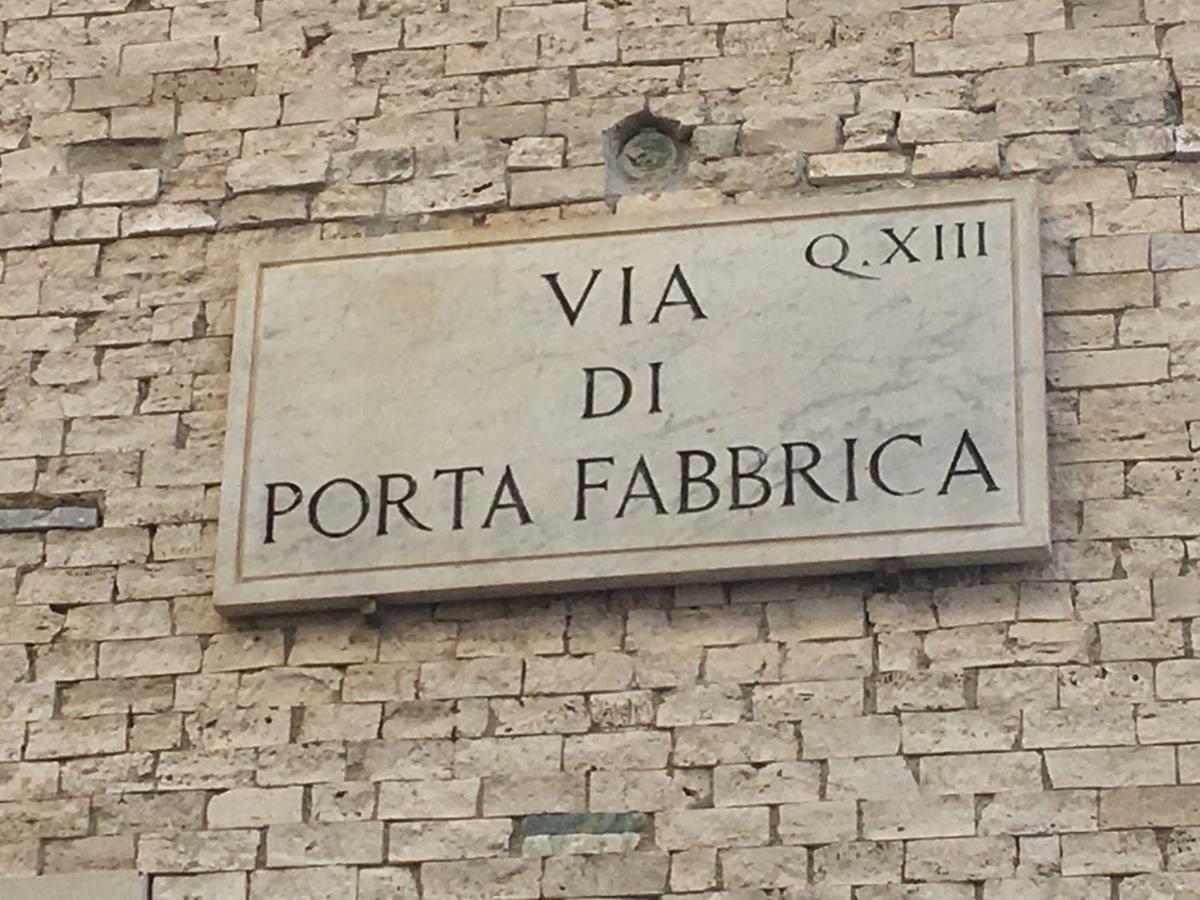 La Fabbrica di San Pietro B&B Roma Esterno foto